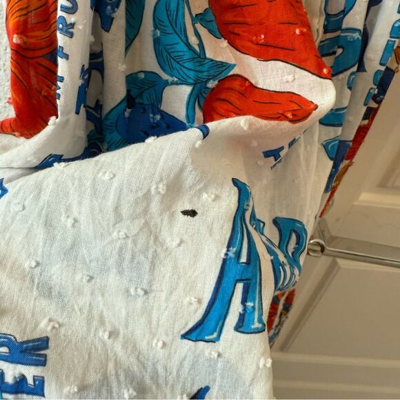 Farm Rio Sleeveless Smocked Printed Dress - Picture 10 of 11